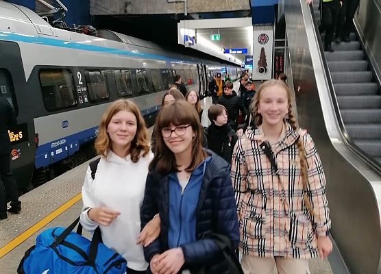 Wycieczka kl. 7a do Warszawy grafika