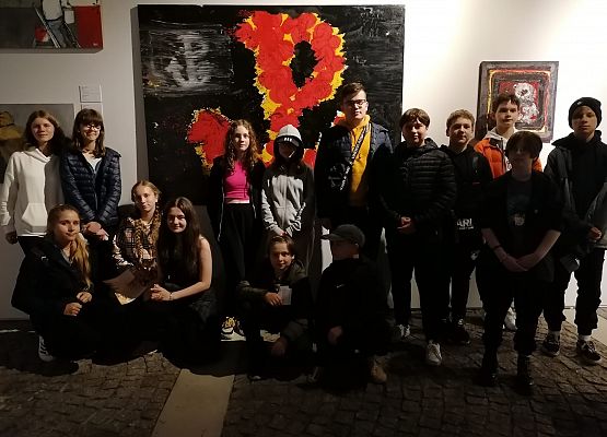 Wycieczka kl. 7a do Warszawy grafika