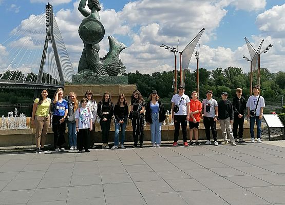 Wycieczka kl. 7a do Warszawy grafika