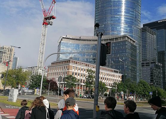 Wycieczka kl. 7a do Warszawy grafika