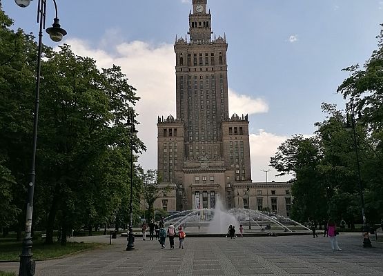 Wycieczka kl. 7a do Warszawy grafika