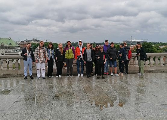 Wycieczka kl. 7a do Warszawy grafika