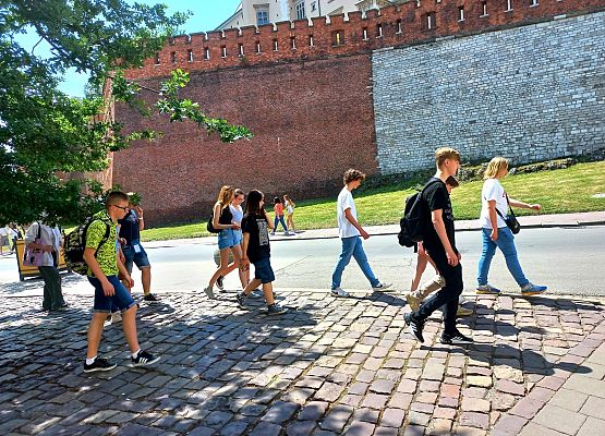 Wycieczka do Krakowa klas VIII grafika