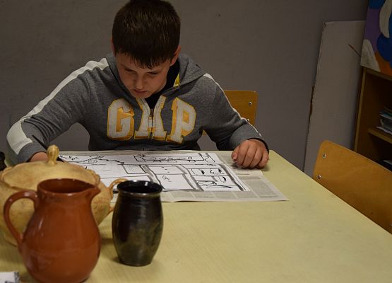 Warsztaty plastyczne w MDK-u grafika