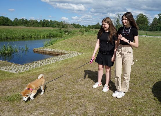 Rajd rowerowy klasy 7 b grafika