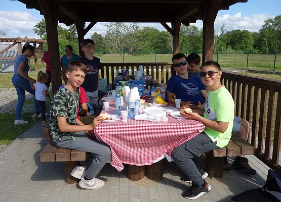 Rajd rowerowy klasy 7 b grafika