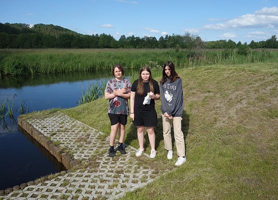 Rajd rowerowy klasy 7 b grafika