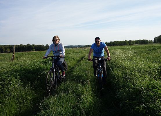 Rajd rowerowy klasy 7 b grafika