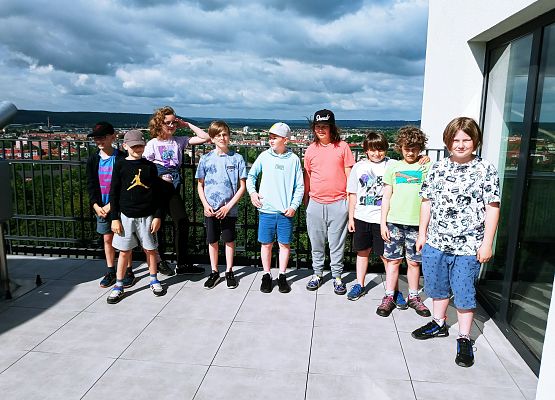 KLASA 4 zwiedza WIEŻĘ CIŚNIEŃ grafika