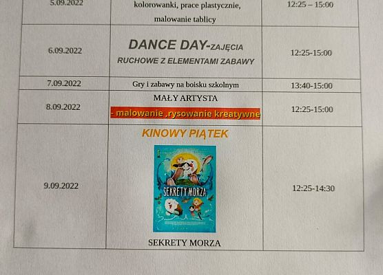 05-09 września 2022 grafika