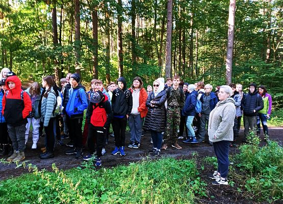 Wycieczka do lasu - Sprzątanie Świata grafika