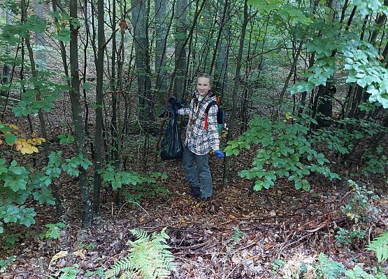 Wycieczka do lasu - Sprzątanie Świata grafika