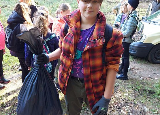 Wycieczka do lasu - Sprzątanie Świata grafika