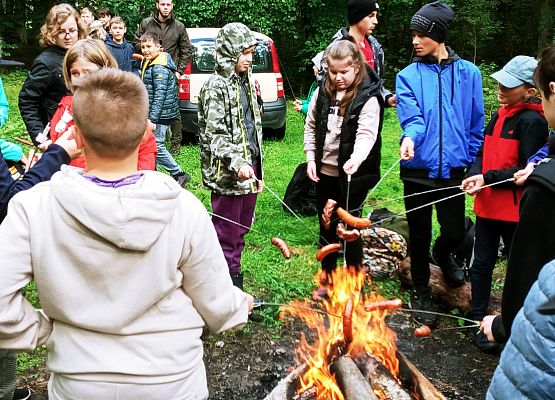 Wycieczka do lasu - Sprzątanie Świata grafika
