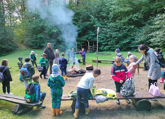 Wycieczka do lasu w ramach akcji "Sprzątanie Świata" (klasy 1-3) grafika