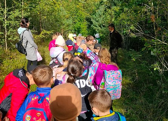 Wycieczka do lasu w ramach akcji "Sprzątanie Świata" (klasy 1-3) grafika