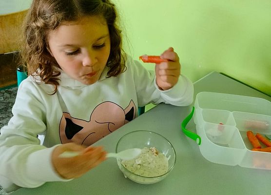 Zajęcia kulinarne "Owsianka Złotowłosej" grafika