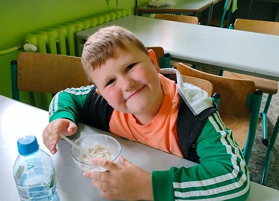 Zajęcia kulinarne "Owsianka Złotowłosej" grafika