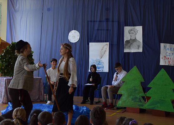 Narodowe Czytanie "Ballady i romanse" Adam Mickiewicz grafika