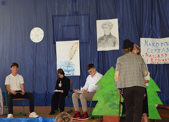 Narodowe Czytanie "Ballady i romanse" Adam Mickiewicz grafika