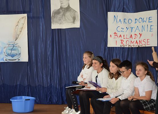 Narodowe Czytanie "Ballady i romanse" Adam Mickiewicz grafika