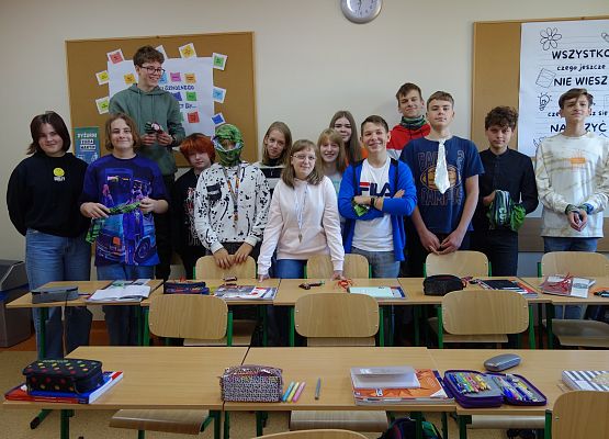 Dzień Chłopaka i nocka klasy 8 b grafika