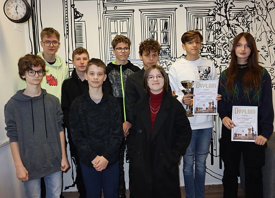 Miejskie Igrzyska Młodzieży w Szachach Drużynowych grafika