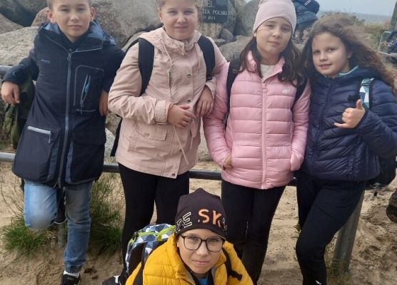 Wycieczka klas 4a i 5a  na Hel   grafika