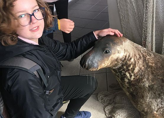 Wycieczka klas 4a i 5a  na Hel   grafika