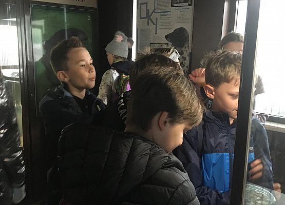 Wycieczka klas 4a i 5a  na Hel   grafika