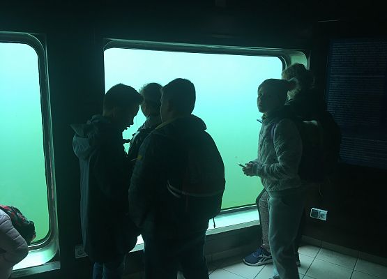 Wycieczka klas 4a i 5a  na Hel   grafika