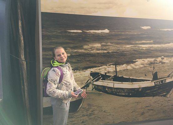 Wycieczka klas 4a i 5a  na Hel   grafika