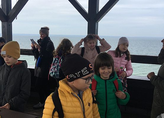 Wycieczka klas 4a i 5a  na Hel   grafika