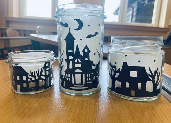 Jesienne lampiony Złotych Rączek grafika