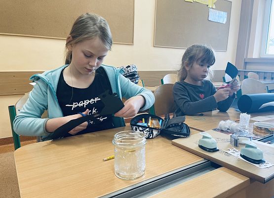 Jesienne lampiony Złotych Rączek grafika