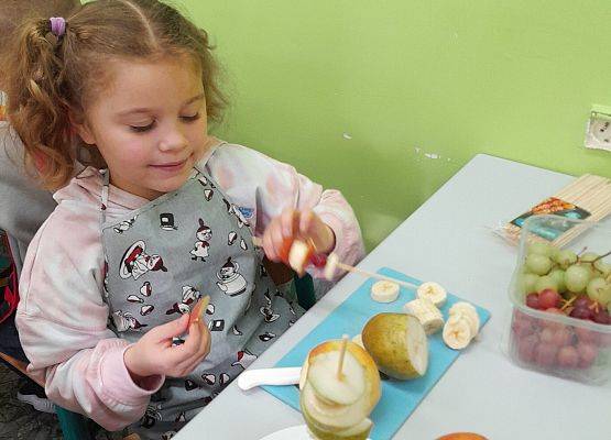 "Witaminkowe jeżyki” w klasie pierwszej grafika