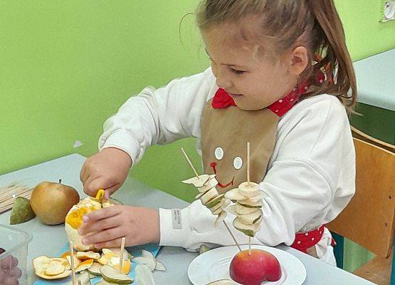 "Witaminkowe jeżyki” w klasie pierwszej grafika