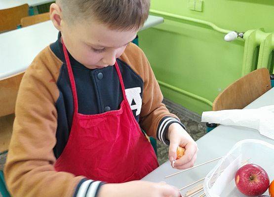 "Witaminkowe jeżyki” w klasie pierwszej grafika