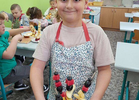 "Witaminkowe jeżyki” w klasie pierwszej grafika