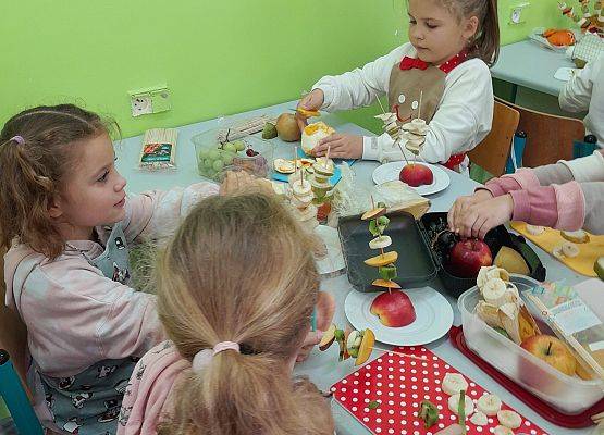 "Witaminkowe jeżyki” w klasie pierwszej grafika