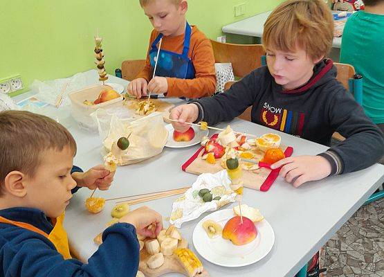 "Witaminkowe jeżyki” w klasie pierwszej grafika