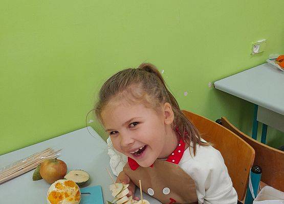 "Witaminkowe jeżyki” w klasie pierwszej grafika