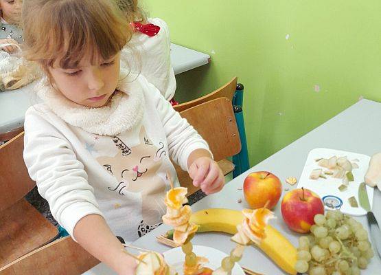 "Witaminkowe jeżyki” w klasie pierwszej grafika