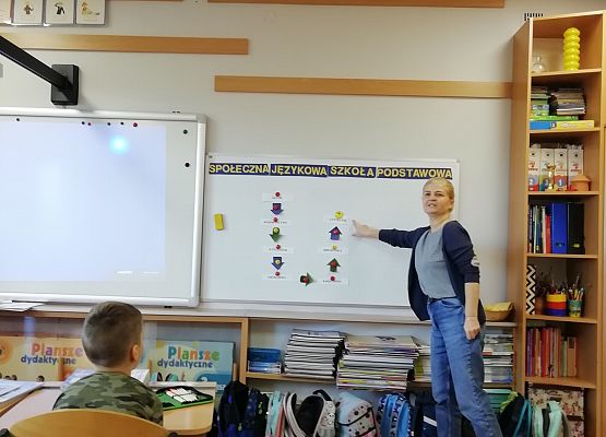 Lekcja biblioteczna grafika