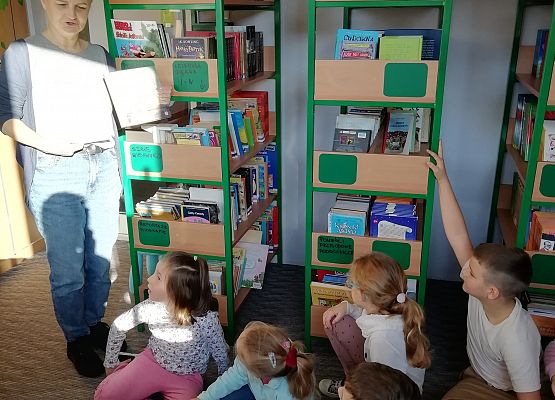 Lekcja biblioteczna grafika