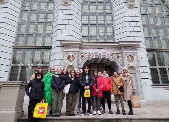 Mikołajki w kl. 8a grafika