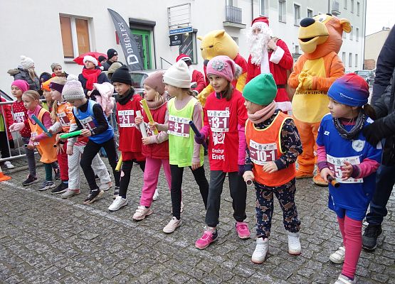 XXX Bieg Mikołajkowy grafika