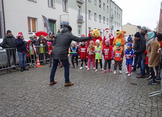 XXX Bieg Mikołajkowy grafika