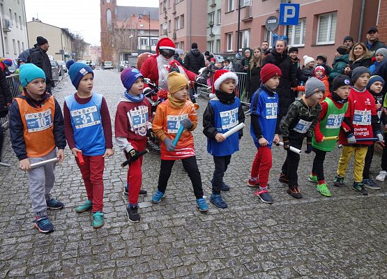 XXX Bieg Mikołajkowy grafika