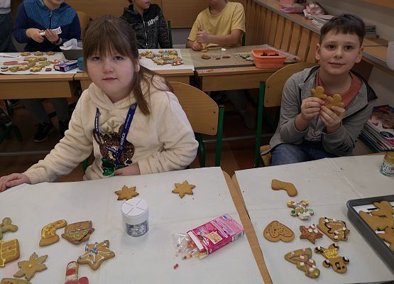 Piernikowy piątek w kl.3a grafika